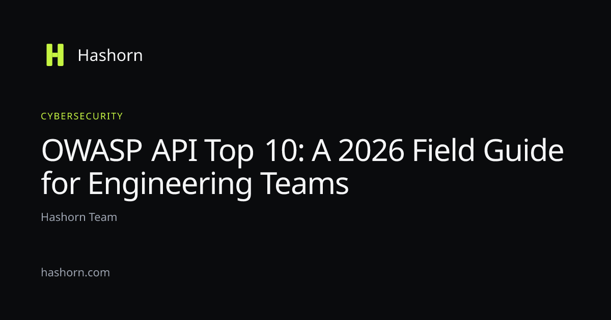 OWASP API Top 10: A 2026 Field Guide for Engineering Teams